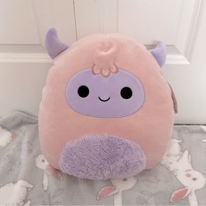 RONALDA Baby Pink & Purple Yeti Original Squishmallow by Kelly Toy NWT